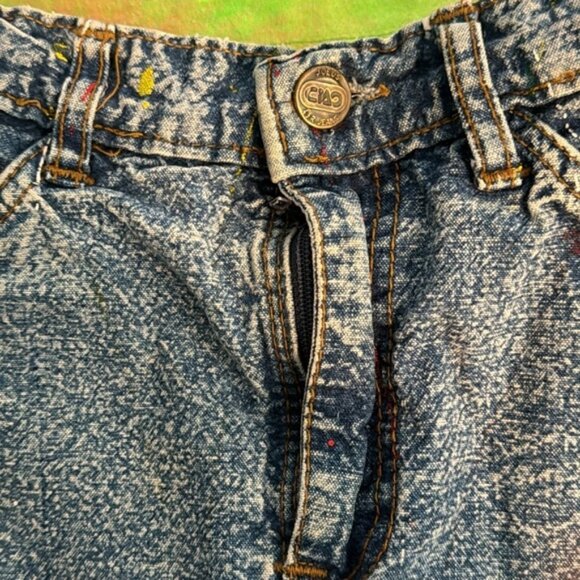 VTG Girls 90s Denim Skirt and Tie Dye T-Shirt Size 4 - Picture 5 of 16